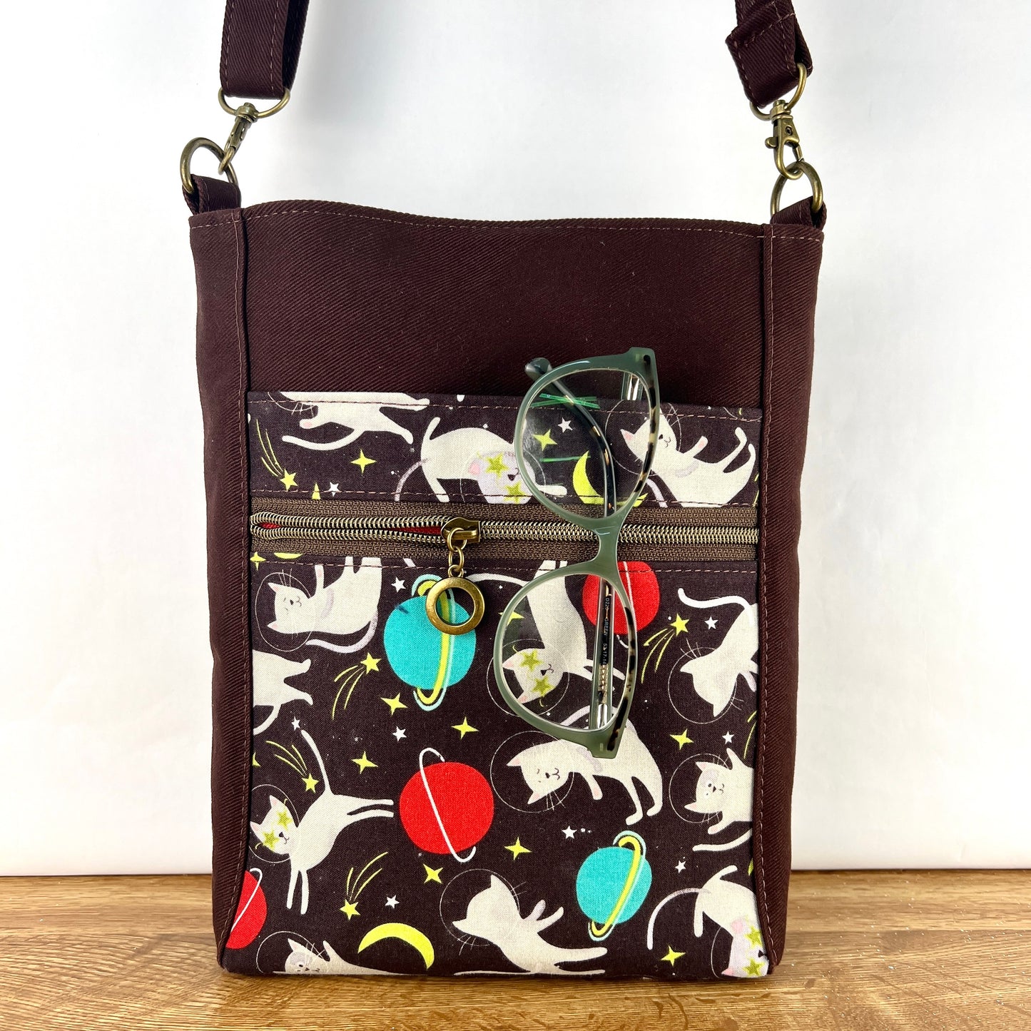 Small Crossbody Space Cats