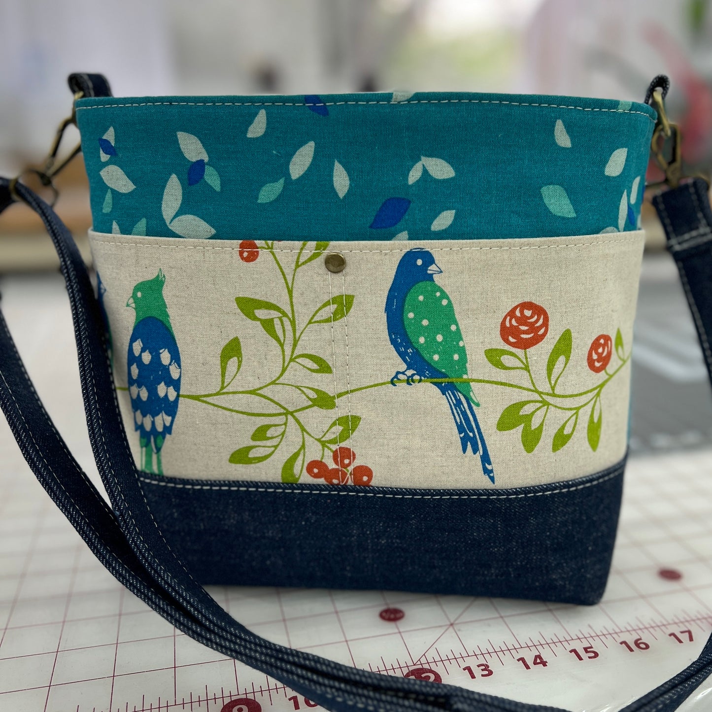 Out and About Crossbody Kokka Birds 3