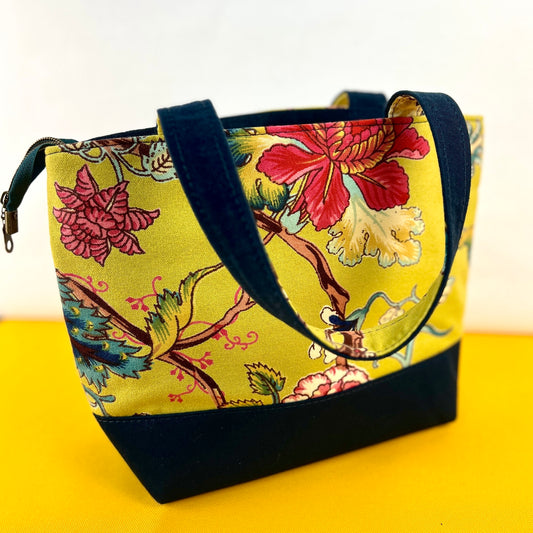 Out and About Handbag Green Floral