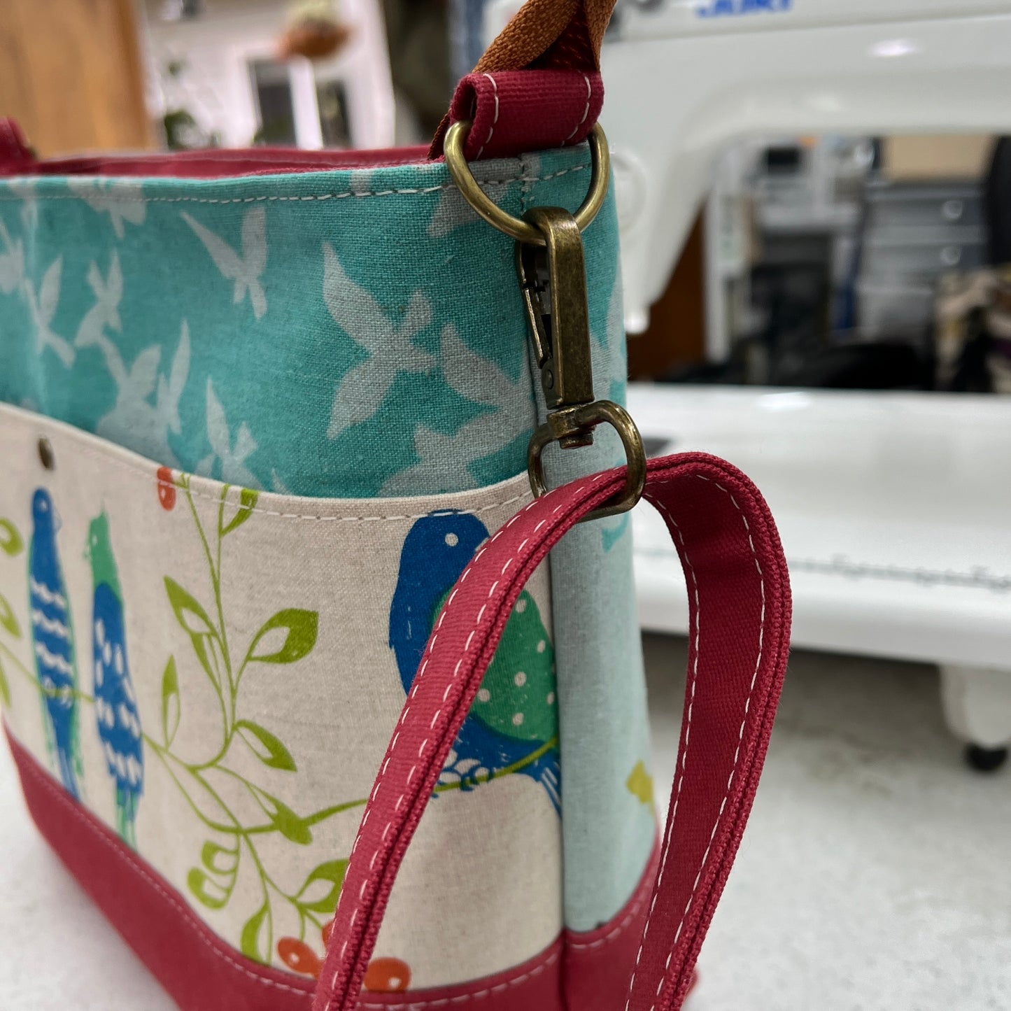 Out and About Crossbody Kokka Birds 2