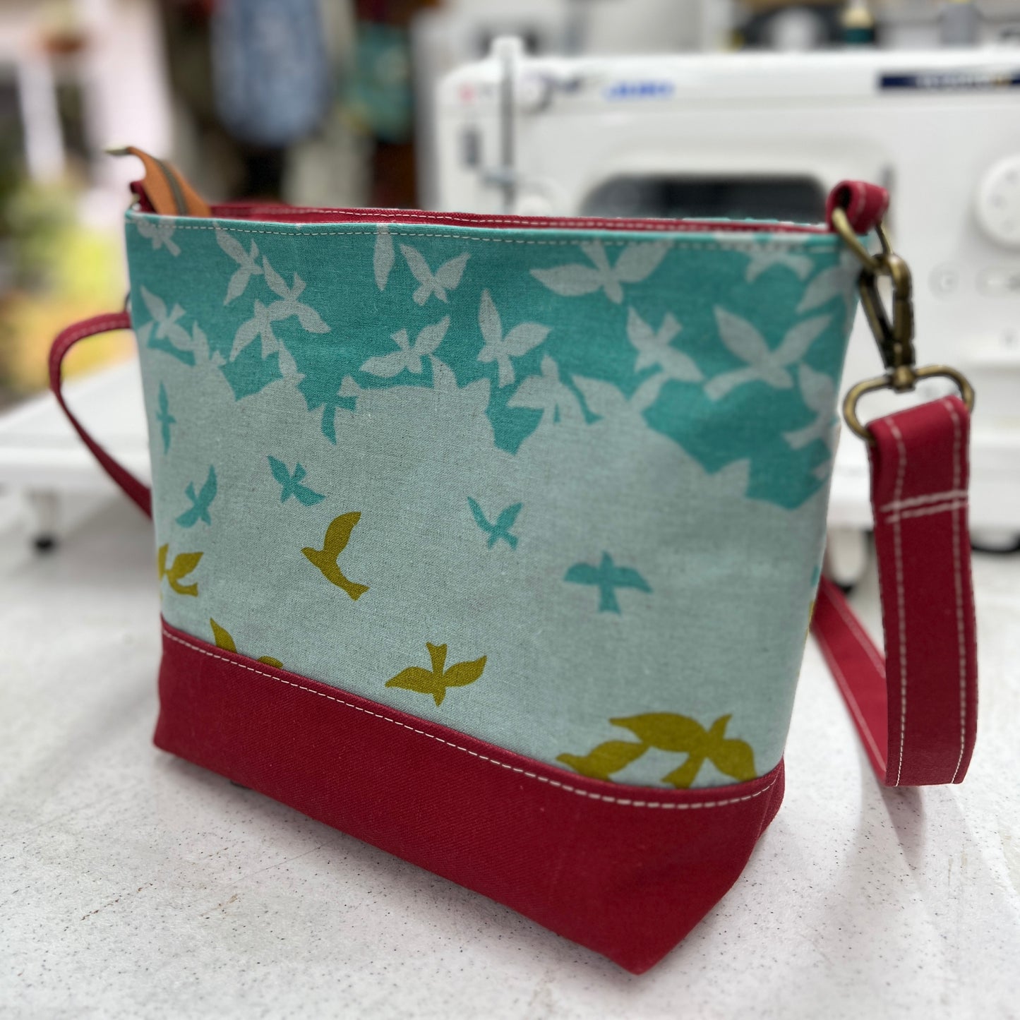 Out and About Crossbody Kokka Birds 2