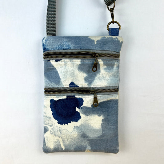 Mini Crossbody Blue Watercolor