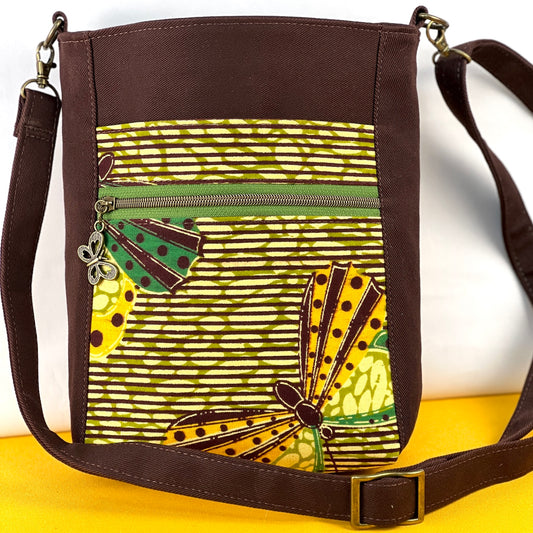 Small Crossbody African Butterflies