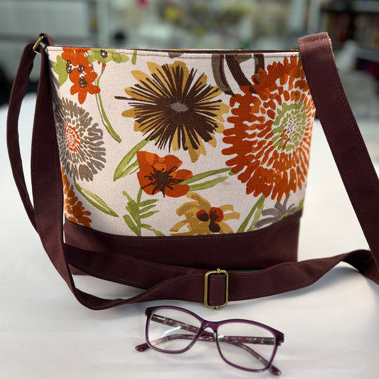 Vera Crossbody Autumn Linen Blend