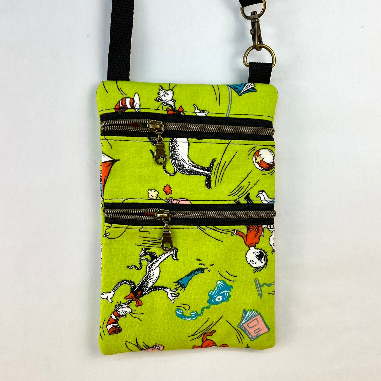 Mini Crossbody Dr. Seuss on Green